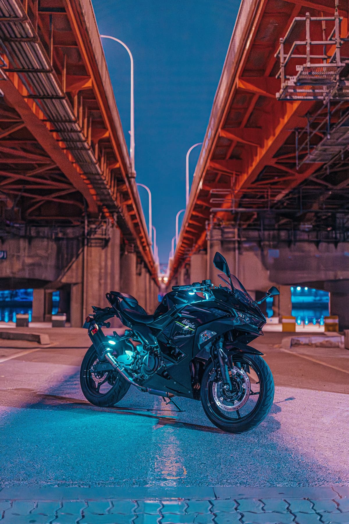 가와사키 닌자 500 2