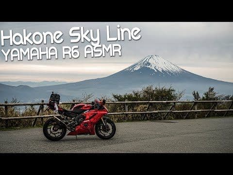 후지산을 끼고 2시간 코너 탈 수 있는 곳 Hankone Skyline｜YAMAHA R6 썸네일