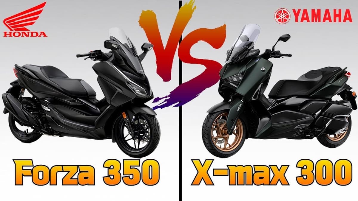 포르자 350 VS X-max 300 완벽비교정리