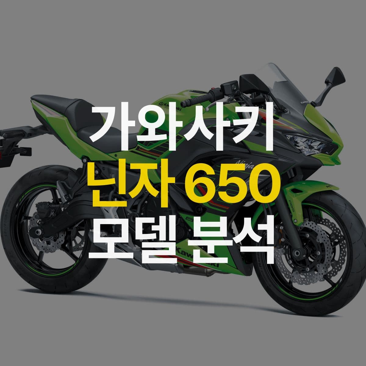 초보자부터 베테랑 라이더까지, 가와사키 닌자 650 모델 분석