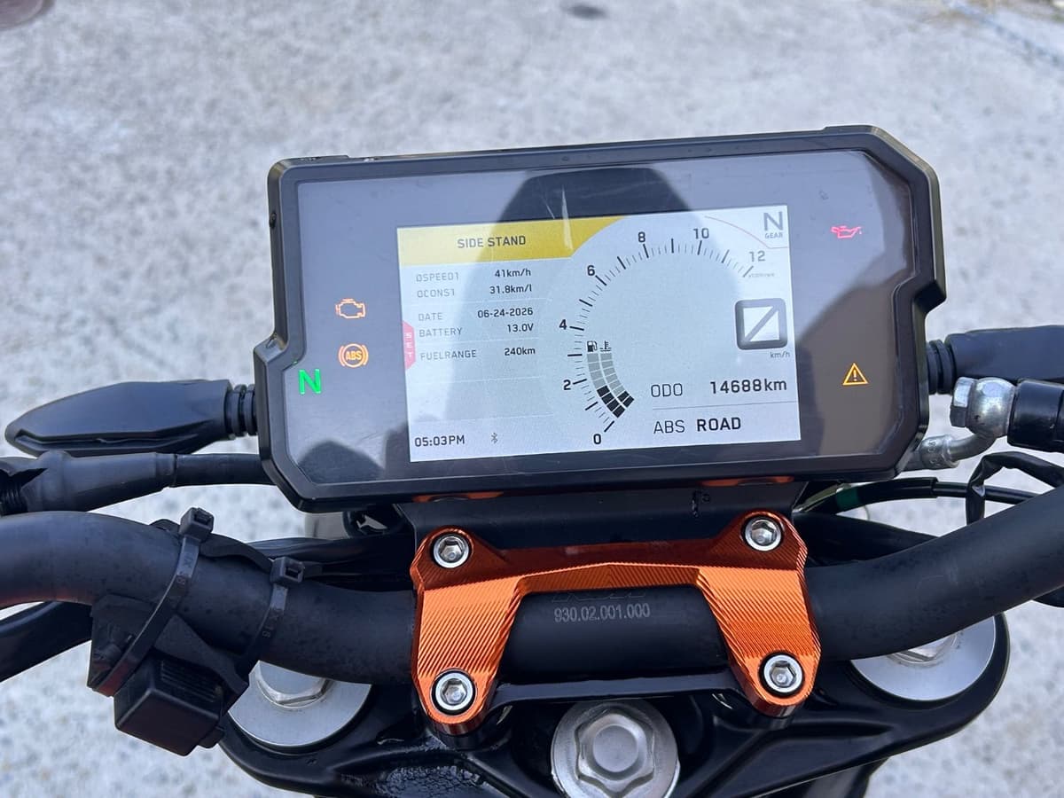KTM 125 듀크 8