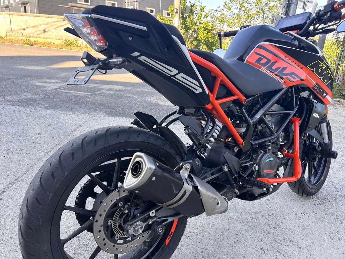 KTM 125 듀크 7