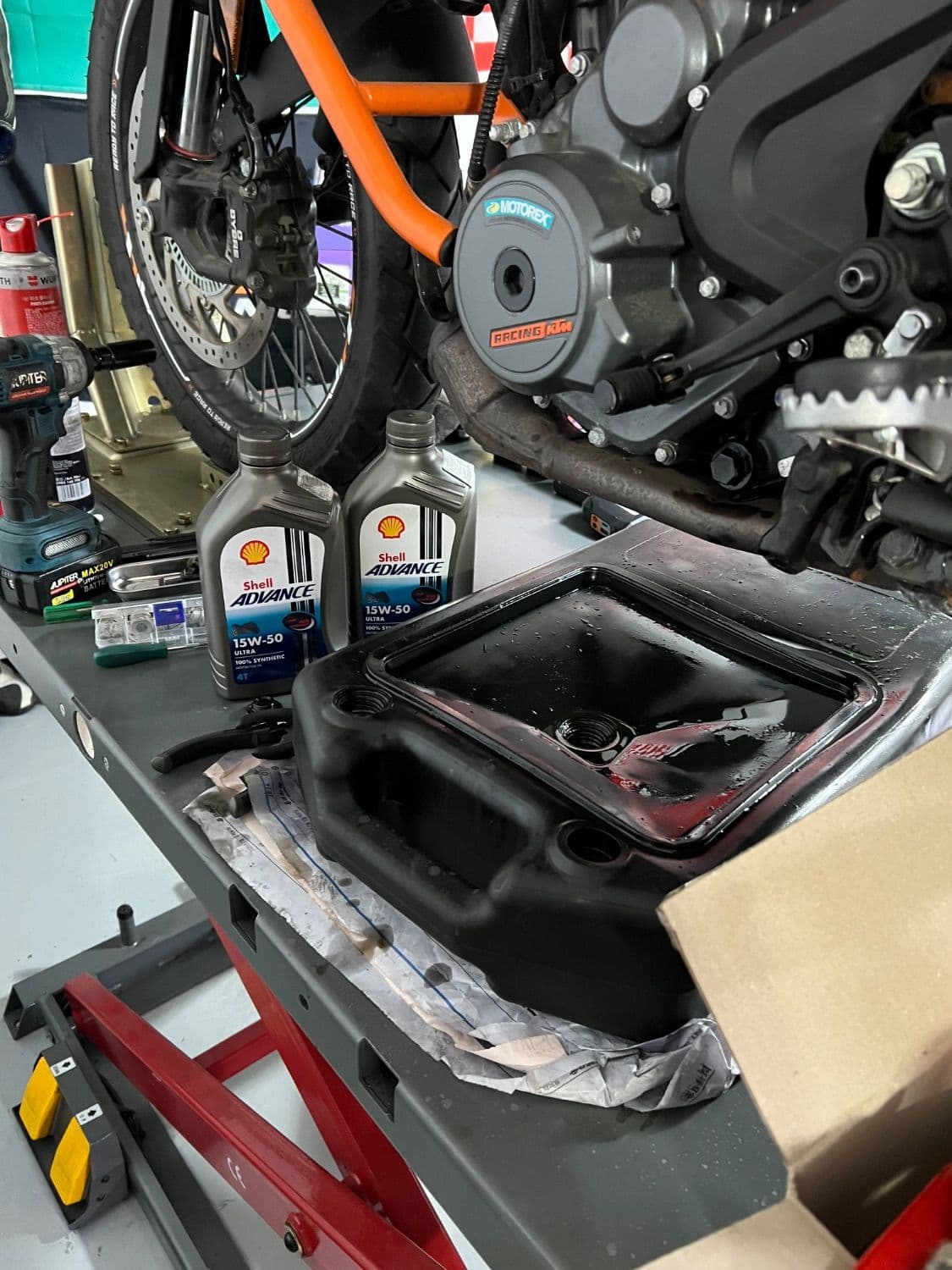 KTM 390 어드벤처 SW 9