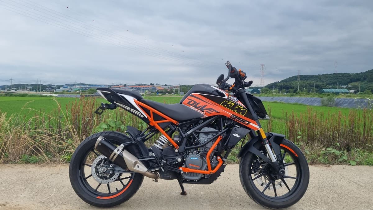 KTM 125 듀크 8