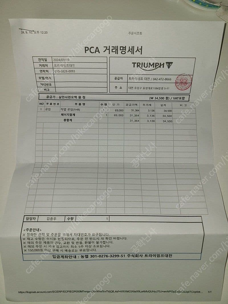 트라이엄프 타이거 스포츠 660 11