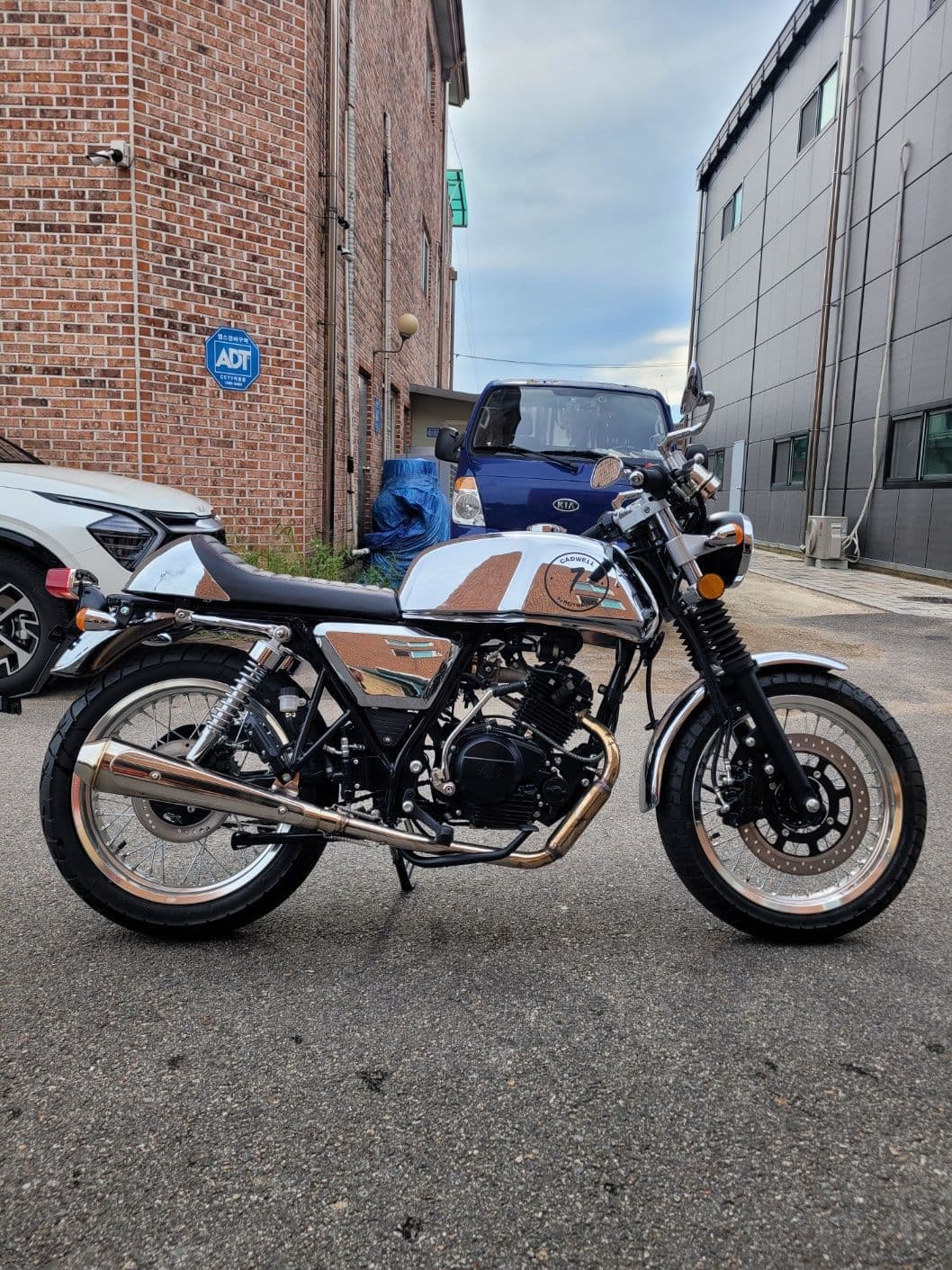 AJS 캐드웰 125 크롬 8