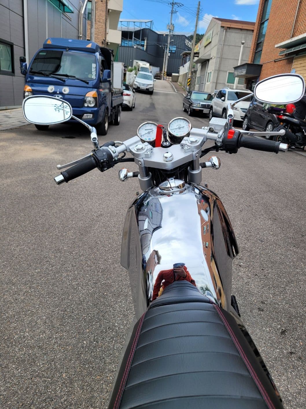 AJS 캐드웰 125 크롬 9