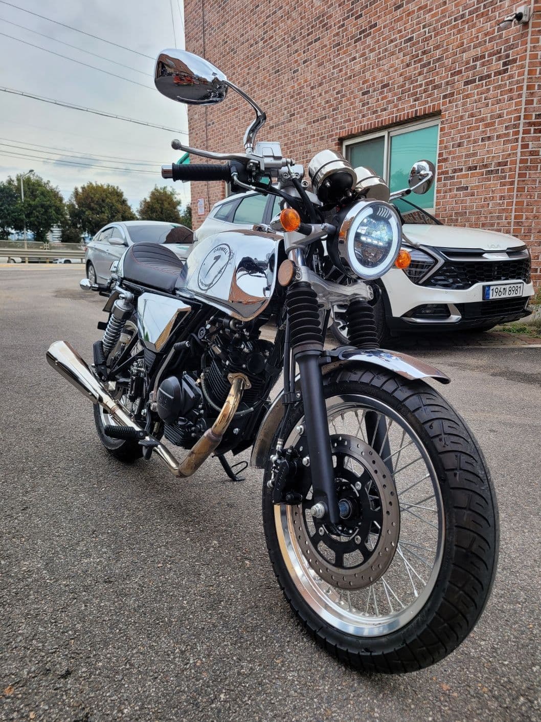 AJS 캐드웰 125 크롬 1