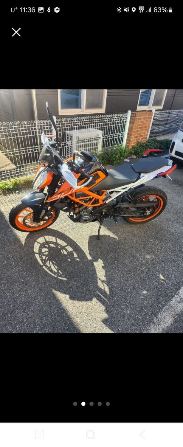 KTM 390 듀크 4