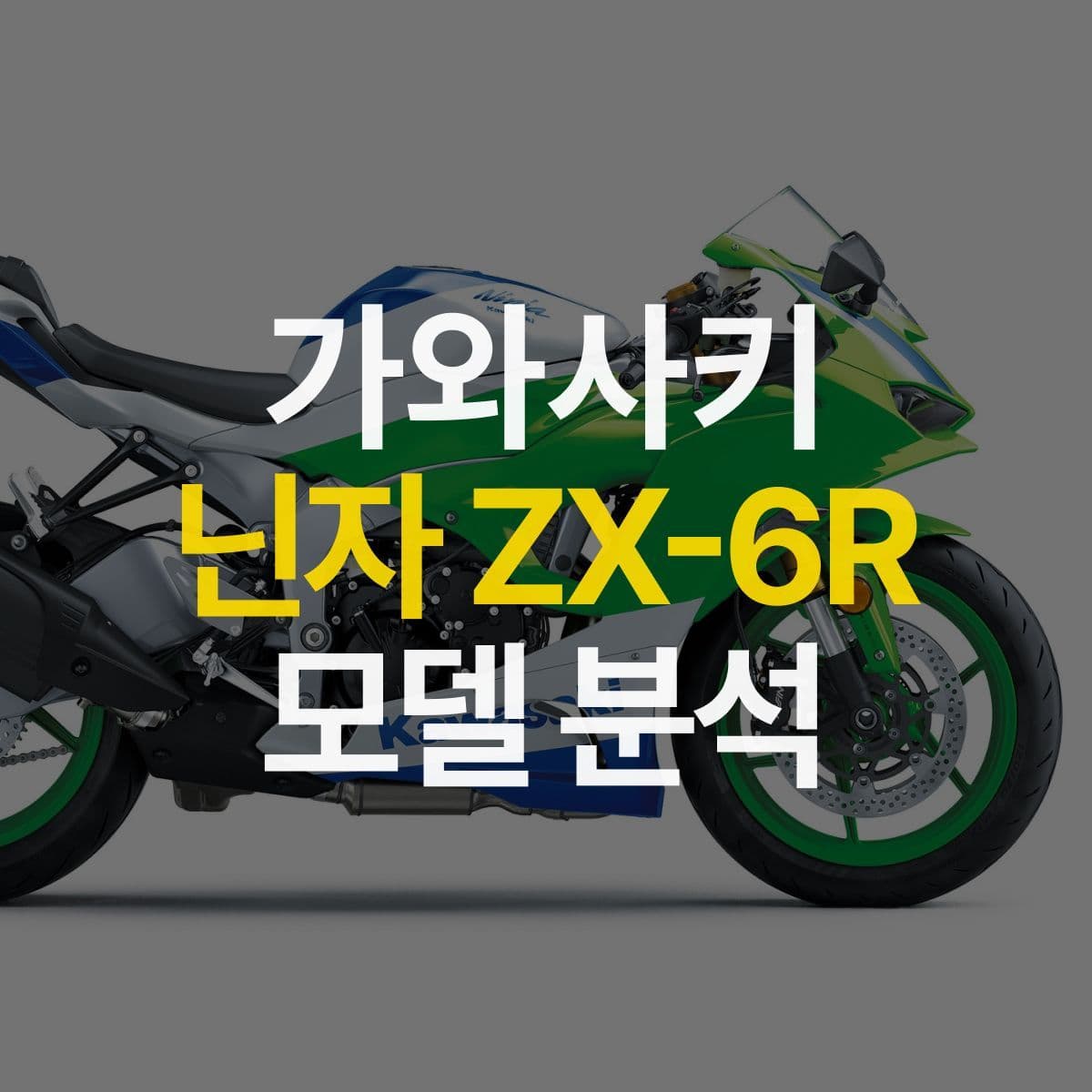 미들급 슈퍼스포츠의 대표주자! 2024 가와사키 닌자 ZX 6R 알아보기