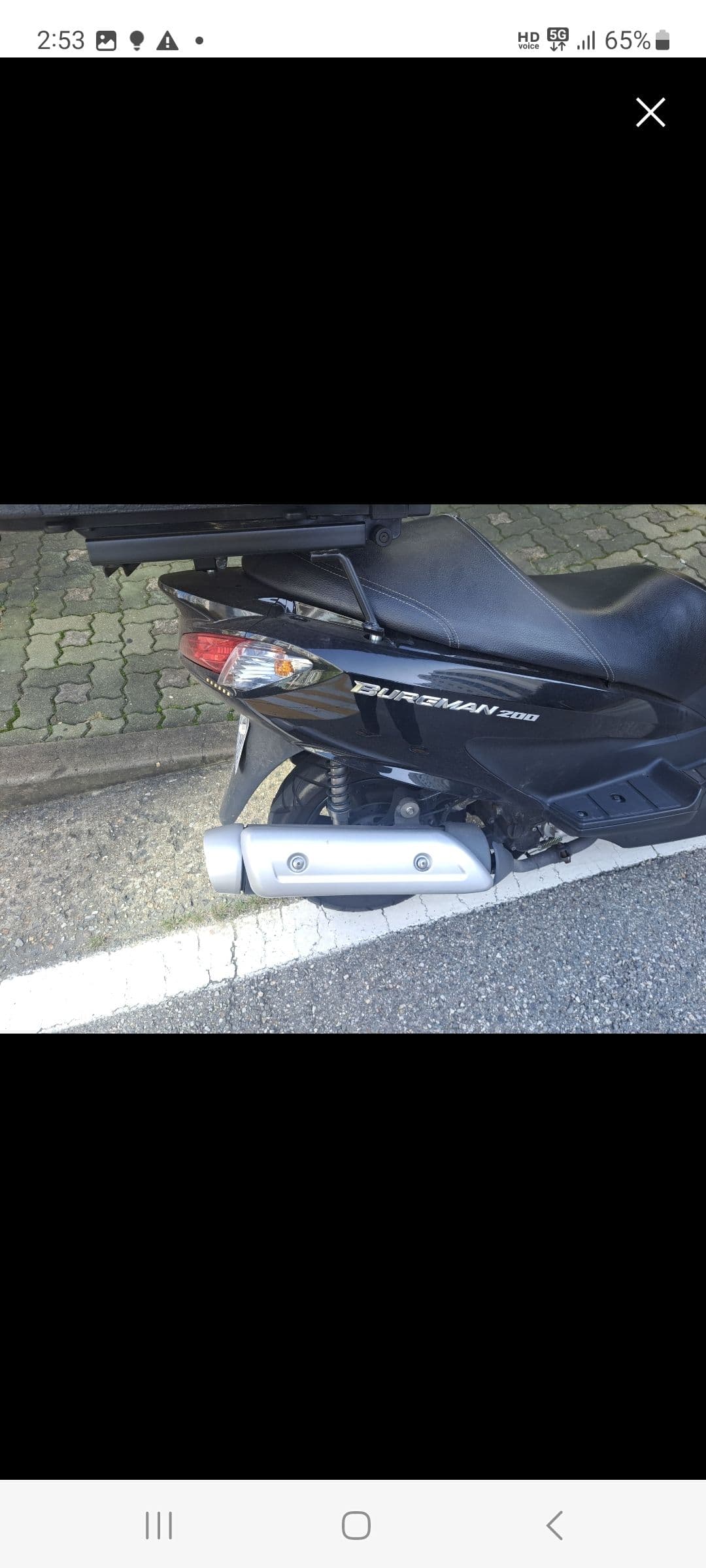 스즈키 버그만 200 ABS 10