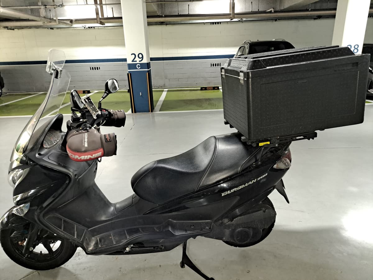 스즈키 버그만 200 ABS 2